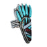 Native American Sterling Silver Multicolor Inlay Bear Paw Ring Size 9-1/2 AX128539