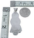 Multicolor Zuni Genuine Sterling Silver Storyteller Woman Pendant AX128799