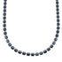 Hematite Genuine Sterling Silver Southwest Bead Necklace JX128481