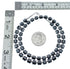 Hematite Genuine Sterling Silver Southwest Bead Necklace JX128481