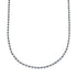Native American Genuine Old Pawn Style Sterling Silver Bead Necklace JX128943