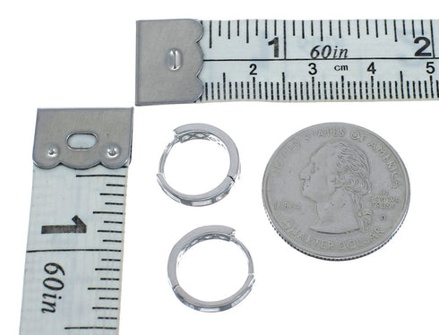 Cubic Zirconia Genuine Sterling Silver Earrings JX128575