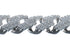 Sterling Silver Cubic Zirconia Chain Bracelet JX128543