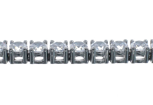 Sterling Silver Cubic Zirconia Bracelet JX128548