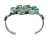 Navajo Turquoise Multistone Sterling Silver Cuff Bracelet JX128701