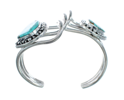 Native American Sterling Silver Turquoise Cuff Bracelet JX128687