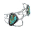 Native American Sterling Silver Turquoise Cuff Bracelet JX128690