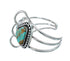 Native American Sterling Silver Turquoise Cuff Bracelet JX128690