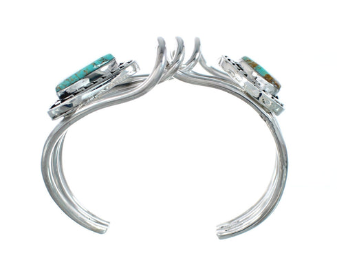 Native American Sterling Silver Turquoise Cuff Bracelet JX128690