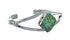 Native American Sterling Silver Navajo Turquoise Cuff Bracelet JX128596