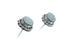 Sterling Silver Opal Zuni Post Stud Earrings AX129119