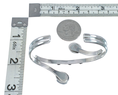 Native American Sterling Silver Turquoise Cuff Bracelet JX128848