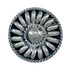Authentic Sterling Silver Native American Ring Size 7 JX129012