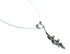Sterling Silver Turquoise Feather Italian Snake Chain Necklace Set AX129006