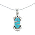 Sterling Silver Turquoise And Opal Inlay Southwestern Italian Snake Chain Necklace Set AX129064