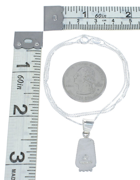 Southwest Multicolor Inlay Sterling Silver Box Chain Necklace Set JX129109