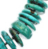 Native American Sterling Silver Turquoise Bead Necklace JX129221