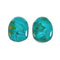 Native American Sterling Silver Turquoise Post Earrings AX129277