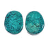 Native American Sterling Silver Turquoise Post Earrings AX129298