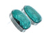 Native American Sterling Silver Turquoise Post Earrings AX129300