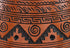 Eagle Navajo Hand Crafted Pottery By Artist Watchman AX129340