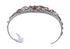 Native Ameican Coral Sterling Silver Cuff Bracelet AX129448