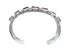 Native American Navajo Coral Sterling Silver Cuff Bracelet AX129453