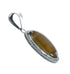 Native American Navajo Sterling Silver And Tiger Eye Pendant JX129854