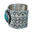 Navajo Turquoise Multistone Sterling Silver Cuff Bracelet AX129787