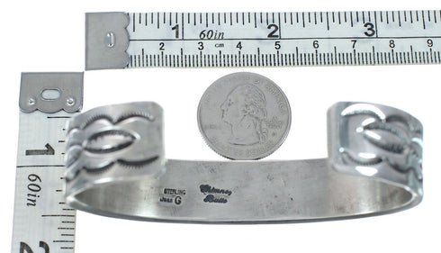 Navajo Turquoise Multistone Sterling Silver Cuff Bracelet AX129791