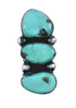 Genuine Sterling Silver Navajo Turquoise Ring Size 7-3/4 AX129814