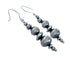 Navajo Genuine Sterling Silver Hook Dangle Earrings AX129509