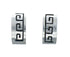 Sterling Silver Navajo Post Hoop Earrings AX129525