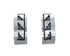 Sterling Silver Navajo Post Hoop Earrings AX129527