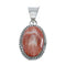 Native American Oyster Sterling Silver Pendant AX129841