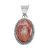 Native American Oyster Sterling Silver Pendant AX129841