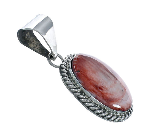 Native American Oyster Sterling Silver Pendant AX129846