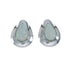 Native American Opal And Genuine Sterling Silver Post Earrings JX129796