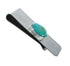 Native American Genuine Sterling Silver Turquoise Money Clip AX129781