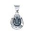 Navajo Hematite Tear Drop Pendant JX129879