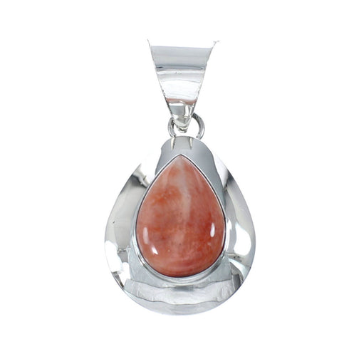 Navajo Oyster Shell Tear Drop Pendant JX129883