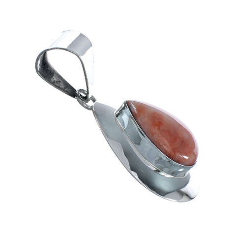Navajo Oyster Shell Tear Drop Pendant JX129883