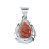 Navajo Oyster Shell Tear Drop Pendant JX129884