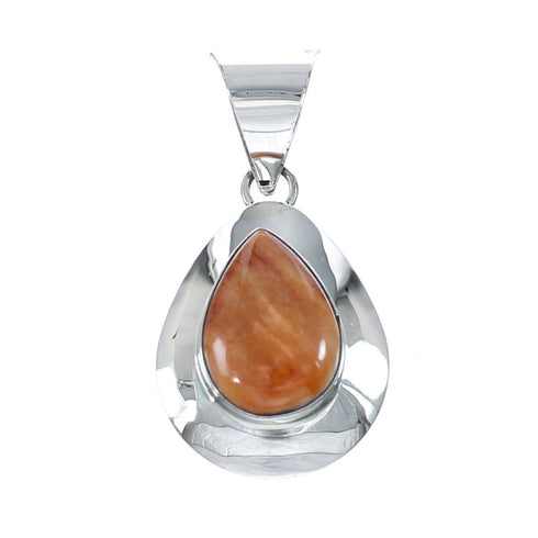 Navajo Oyster Shell Tear Drop Pendant JX129888