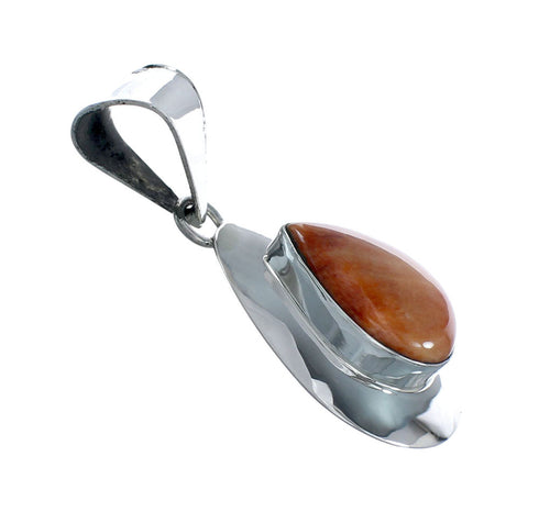 Navajo Oyster Shell Tear Drop Pendant JX129888
