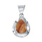 Navajo Oyster Shell Tear Drop Pendant JX129889