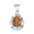 Navajo Oyster Shell Tear Drop Pendant JX129901