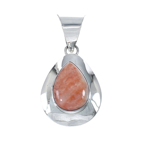 Navajo Oyster Shell Tear Drop Pendant JX129904