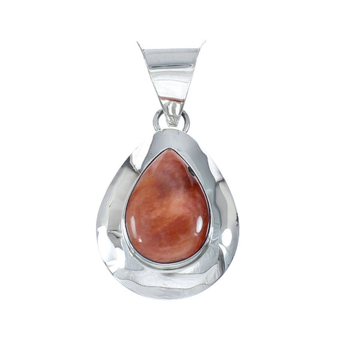 Navajo Oyster Shell Tear Drop Pendant JX129906