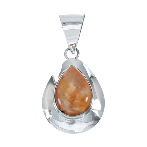 Navajo Oyster Shell Tear Drop Pendant JX129910
